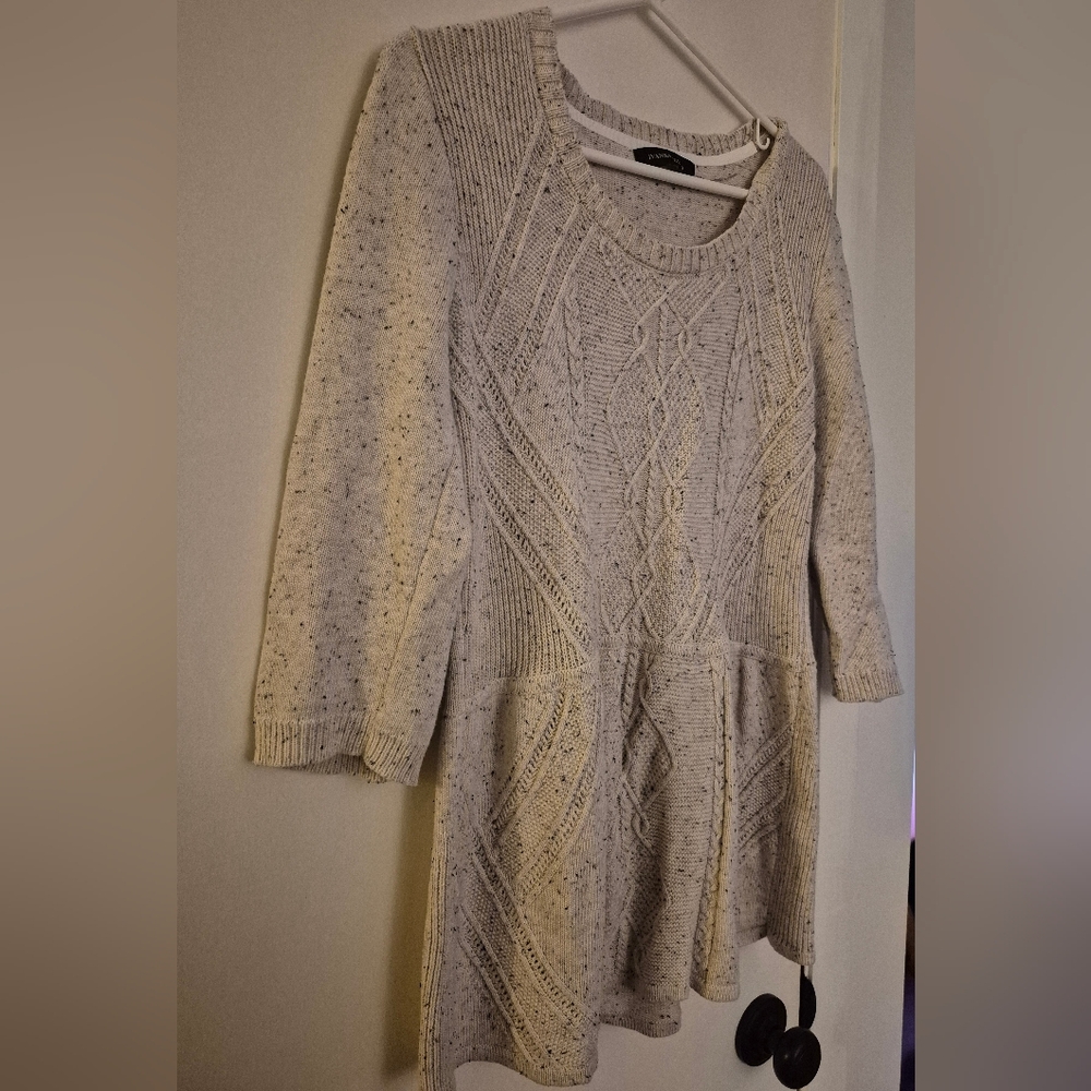 Ivanka Trump Cream Knit Sweater